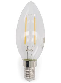 ampoule LED 25W - 250 lumens - bougie - transparent - 20020017 - HEMA