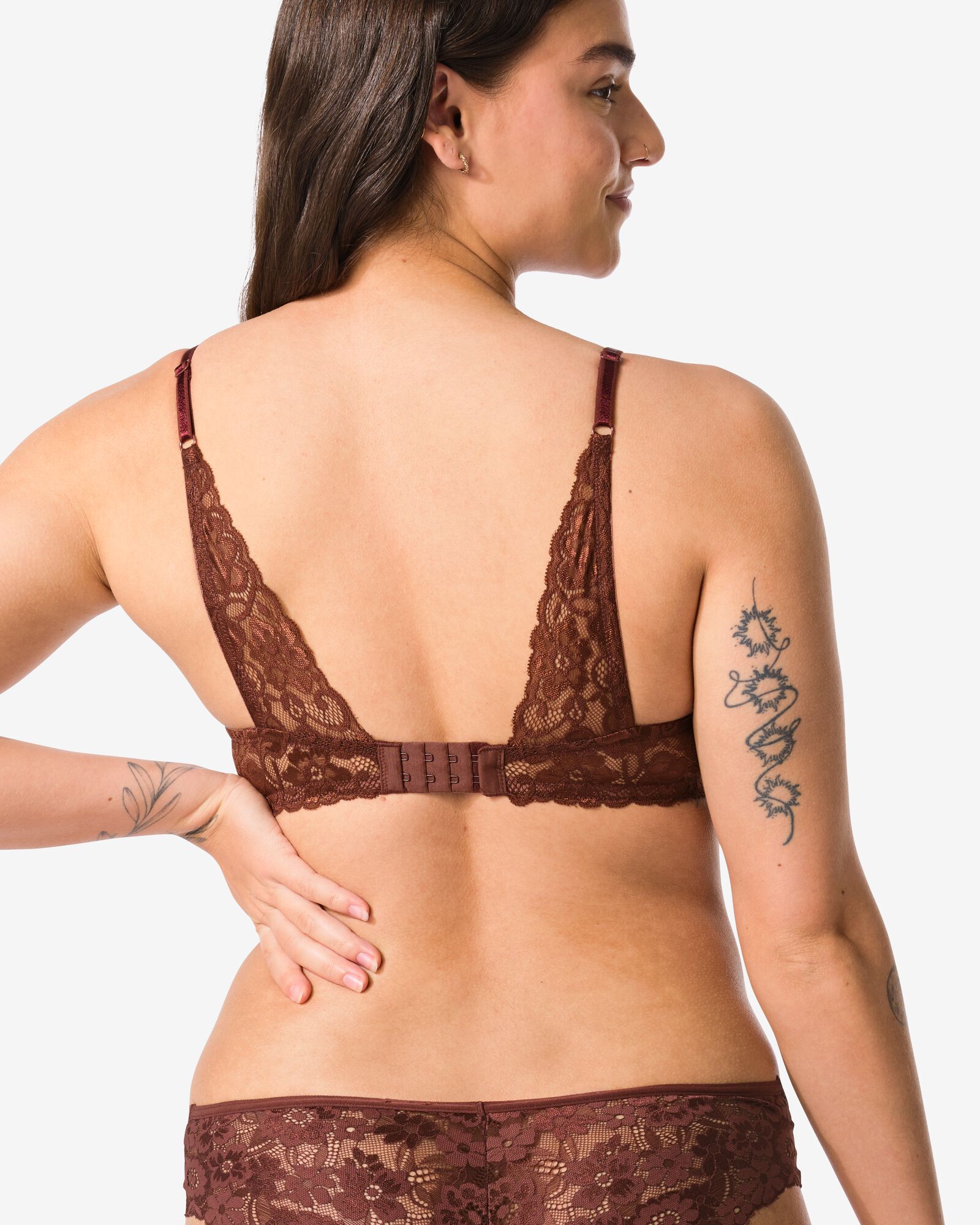 Vorgeformter Push-up-BH mit B&uuml;gel dunkelbraun dunkelbraun - 21801120DARKBROWN - HEMA