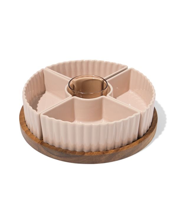 tapas vakkenschaal 21x21x7.5cm - 41822210 - HEMA