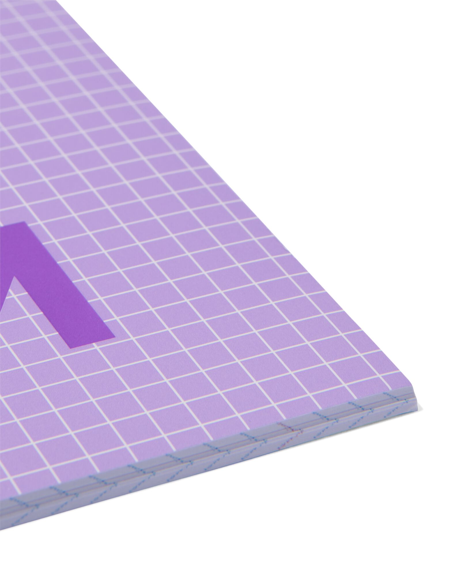 schriften lila A5 geruit 5mm - 3 stuks - 14120212 - HEMA