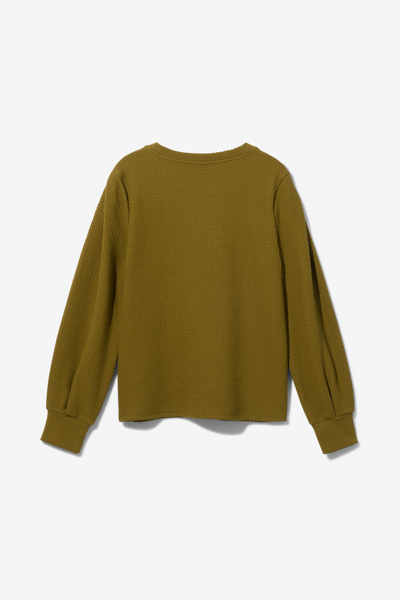 Damen-Sweatshirt Cherry grün grün - 1000028846 - HEMA