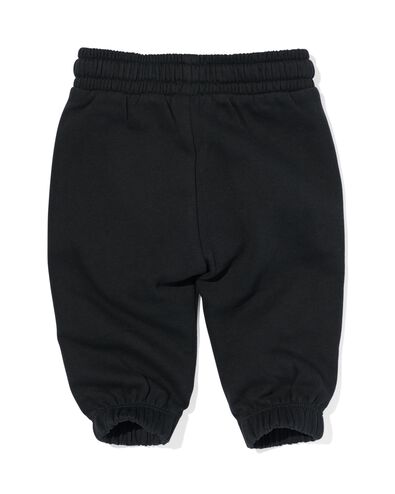 pantalon sweat bébé noir 68 - 33100052 - HEMA