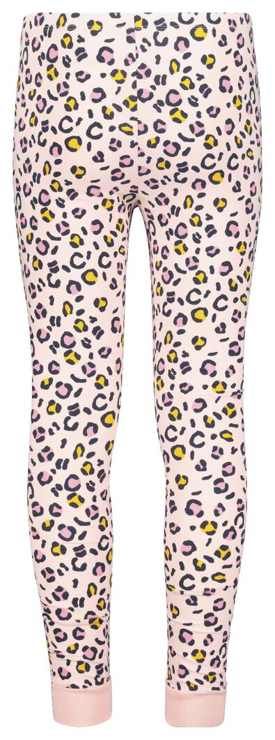 Kinder-Pyjama, Leopardenmuster rosa rosa - 1000020656 - HEMA