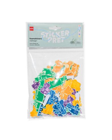 foam stickers voertuigen - 15900331 - HEMA