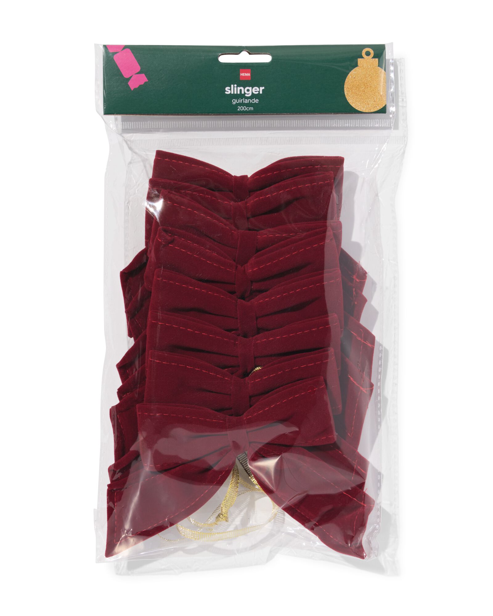 guirlande 2m n&oelig;uds - 25100288 - HEMA