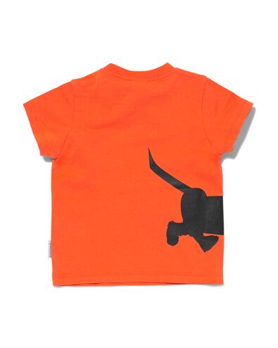 t-shirt bébé Takkie orange 80 - 33107454 - HEMA