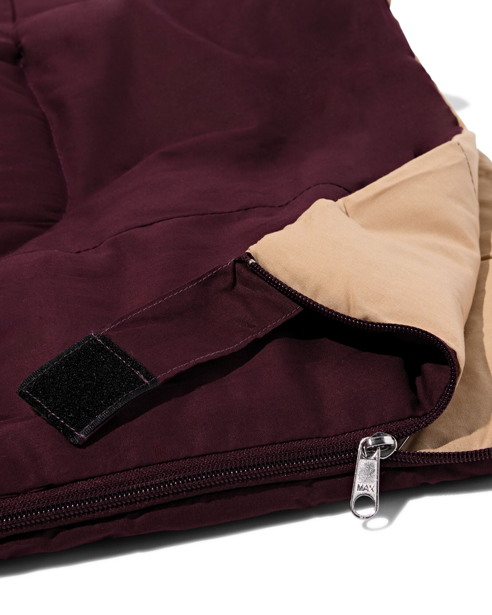 slaapzak voor volwassenen 200x80cm katoen rood - 41800241 - HEMA