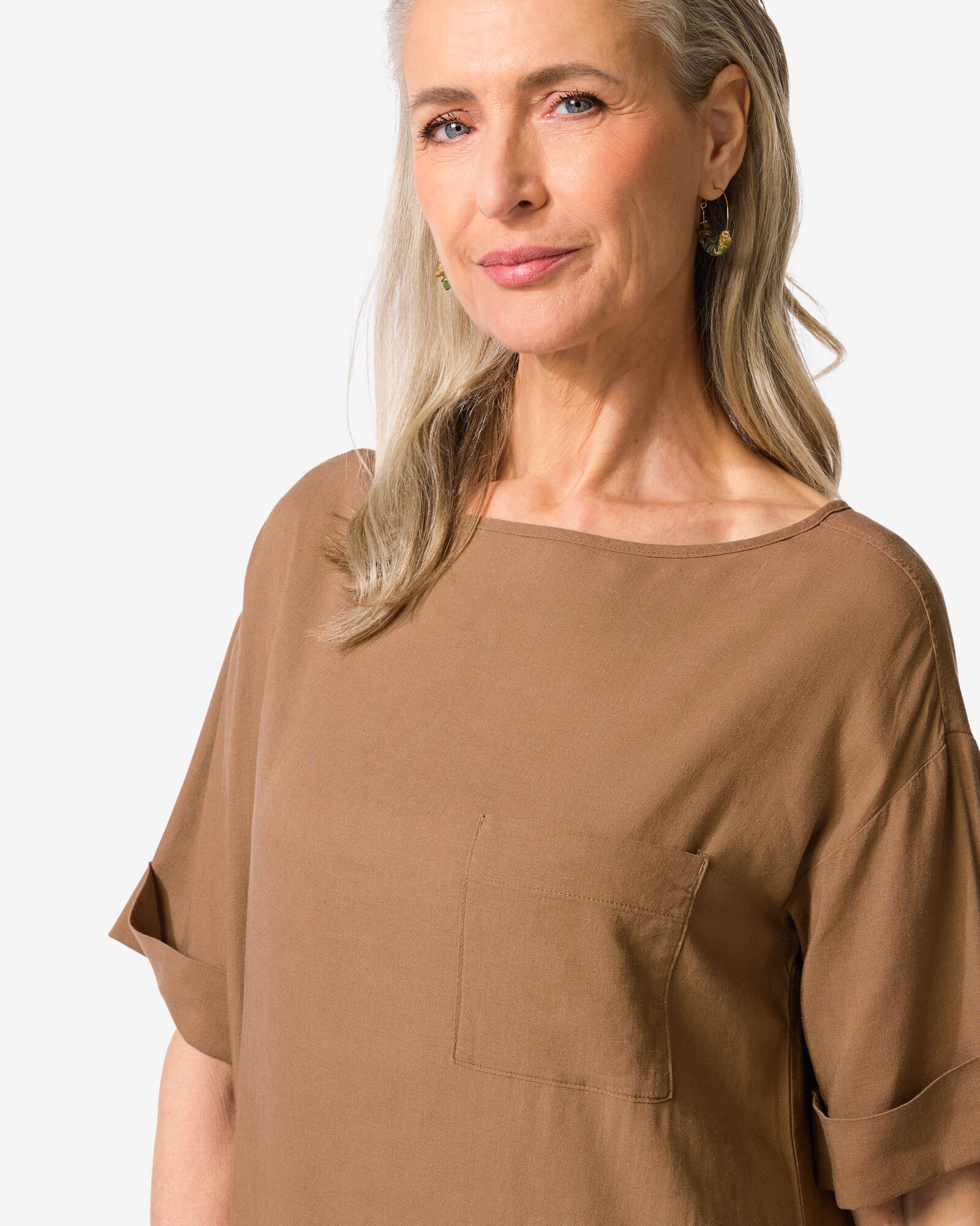 Damenkleid Tony Relaxed Fit braun braun - 36211550BROWN - HEMA