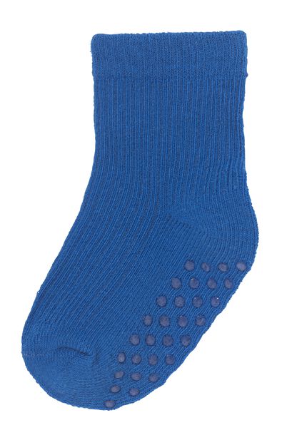 5 Paar Baby-Socken mit Baumwolle blau 6-12 m - 4760342 - HEMA