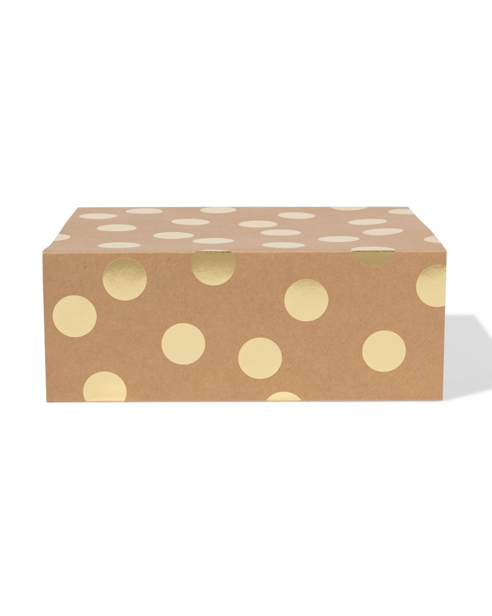 doos vouwbaar 23x18x9cm kraft - 14710306 - HEMA