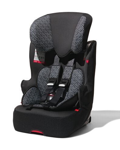 mitwachsender Auto-Kindersitz, 9 – 36 kg, Isofix, schwarz/weiß