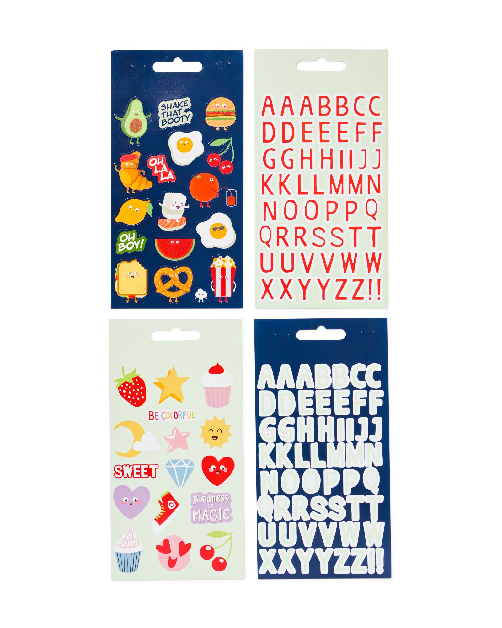 Brücke Am Kwai Regisseur Vier Buchstaben Aufkleberalbum, Emojis & Buchstaben, vier Bogen - HEMA