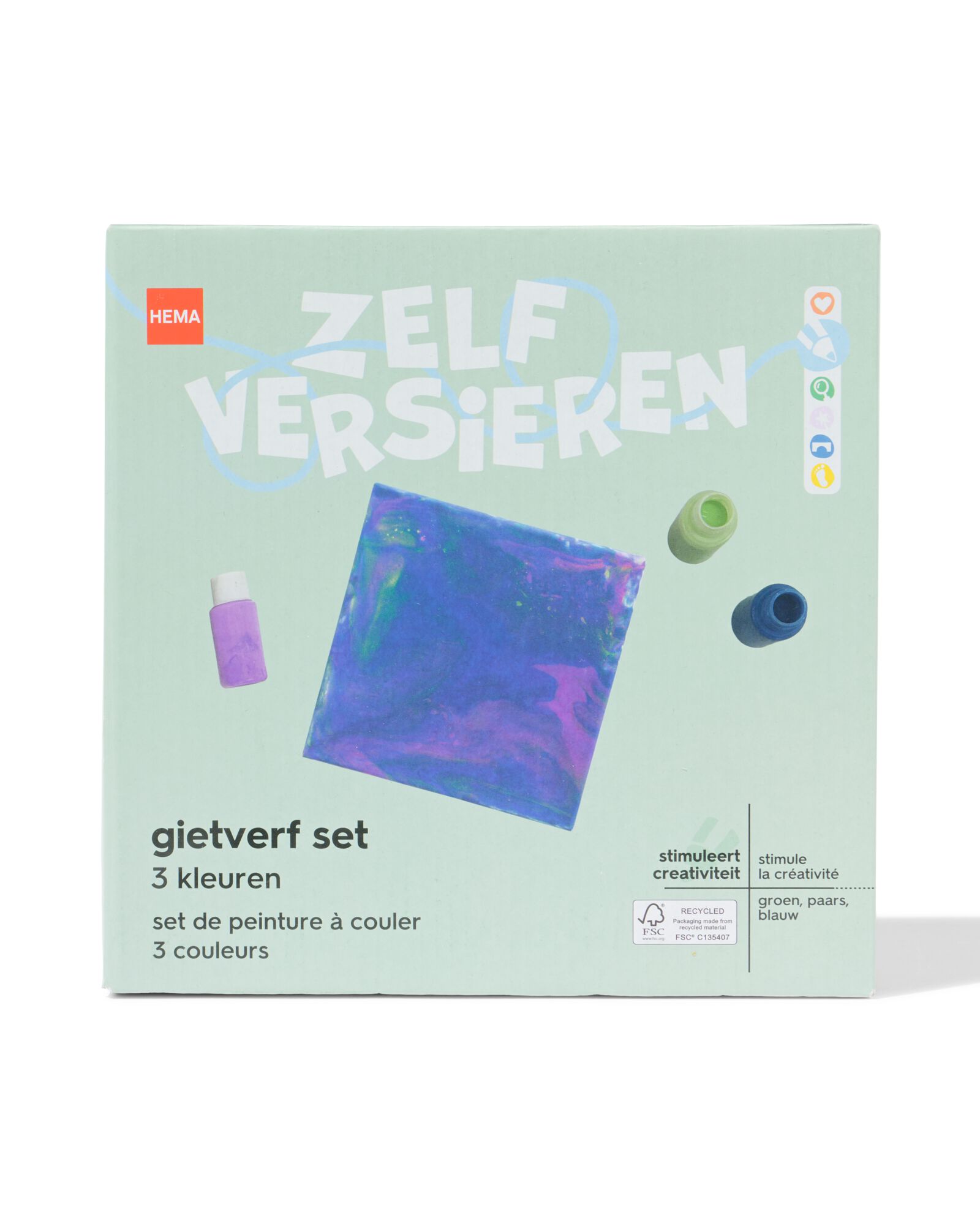 Gie&szlig;farbenset blau - 15900252 - HEMA