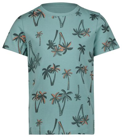 Kinder-T-Shirt, Palmen meerblau - 1000027889 - HEMA