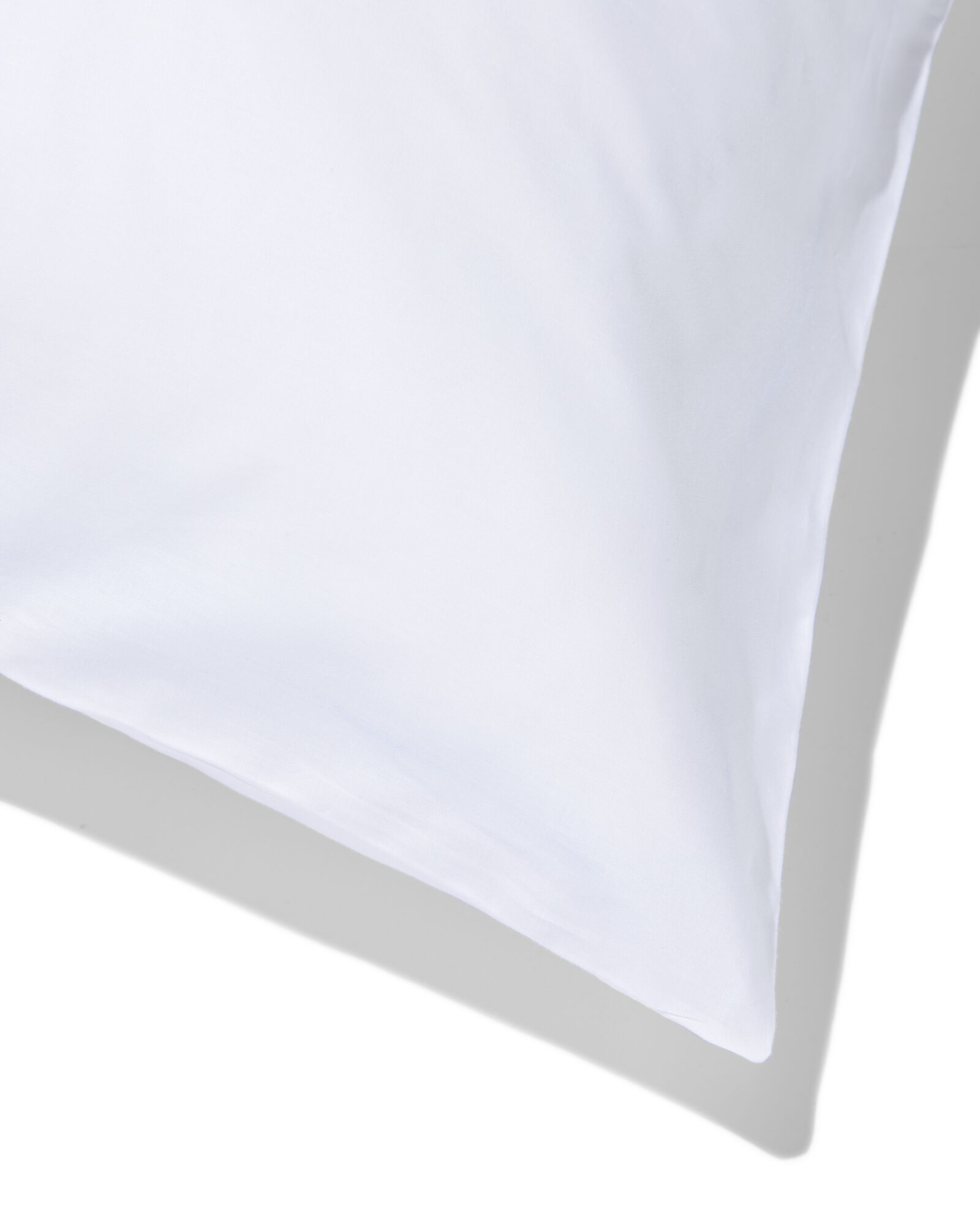 2 taies d&rsquo;oreiller coton doux 60x70 blanc - 5180036 - HEMA