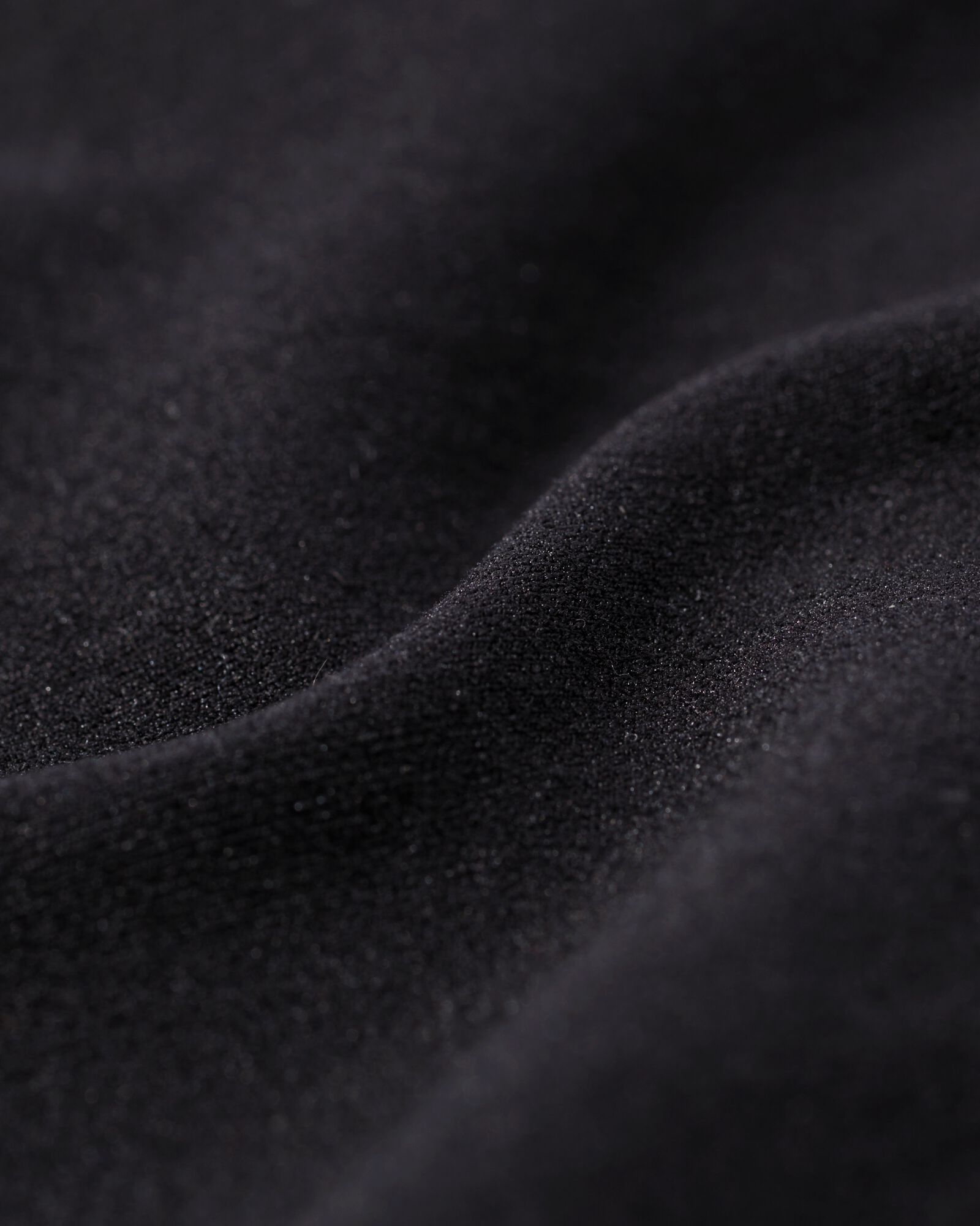 damesslip naadloos micro met kant zwart - 1000024110 - HEMA