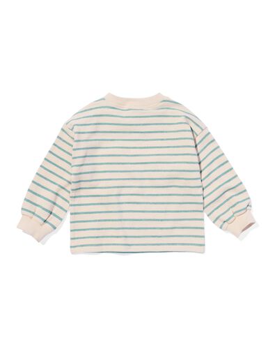 baby T-shirt strepen blauw - 33126570BLUE - HEMA