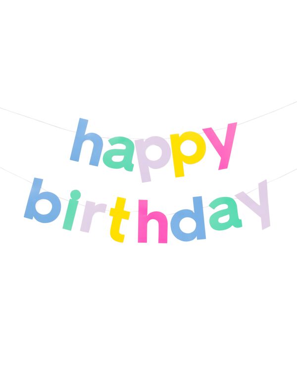 slinger happy birthday - 14250149 - HEMA