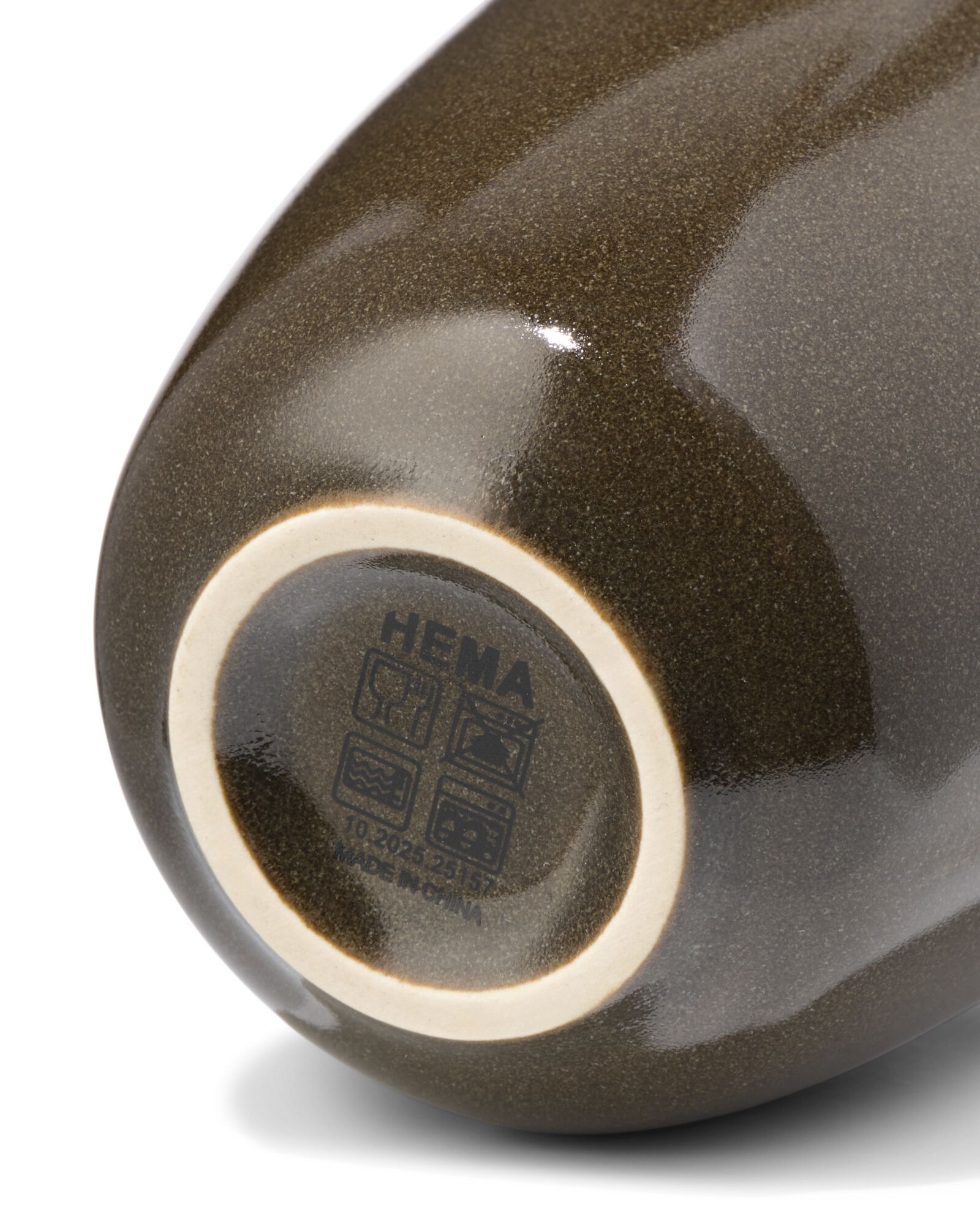 tasse &agrave; espresso 90 ml Puur fa&iuml;ence marron fonc&eacute; - 80660324 - HEMA