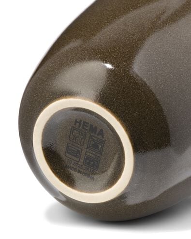 tasse &agrave; espresso 90 ml Puur fa&iuml;ence marron fonc&eacute; - 80660324 - HEMA