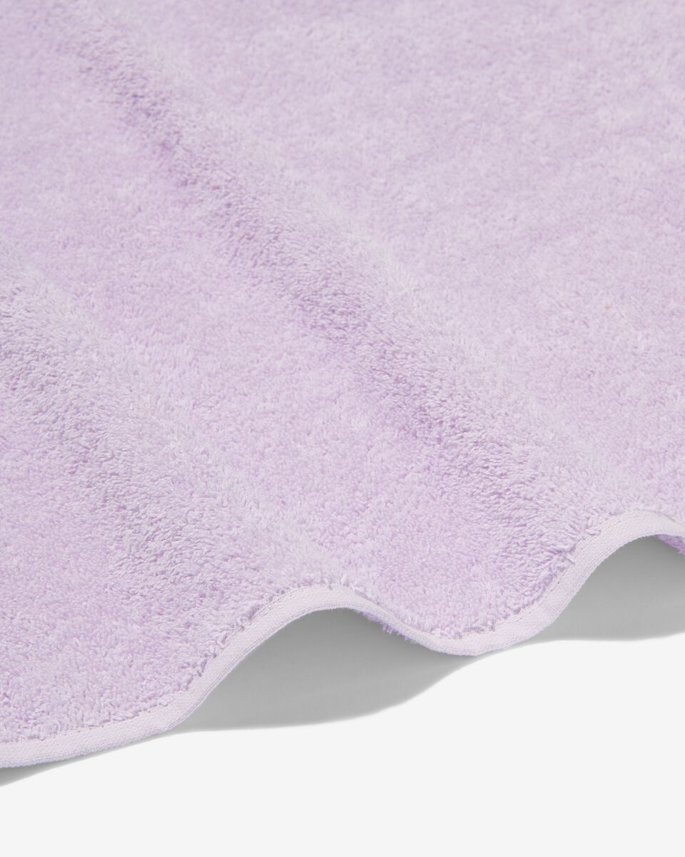 serviettes de bain de qualité épaisse lilas - 1000032335 - HEMA
