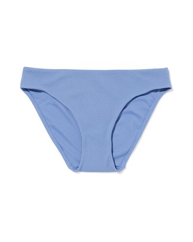damesbikinibroekje Mila structuur lichtblauw lichtblauw - 22360410LIGHTBLUE - HEMA