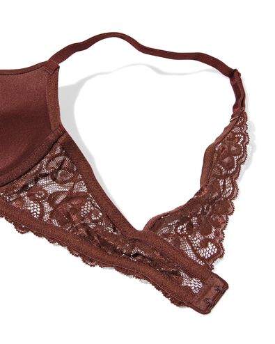 soutien-gorge push-up pr&eacute;form&eacute; avec armature marron fonc&eacute; - 21801120DARKBROWN - HEMA
