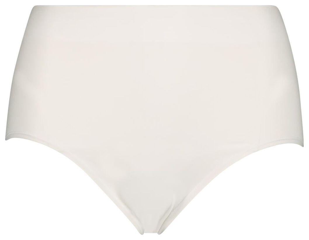 Damen-Slip, hohe Taille, Firm Control weiß XL - 21500153 - HEMA