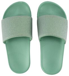 Kinder-Sandalen mit Glitter mintgrün mintgrün - 1000026836 - HEMA