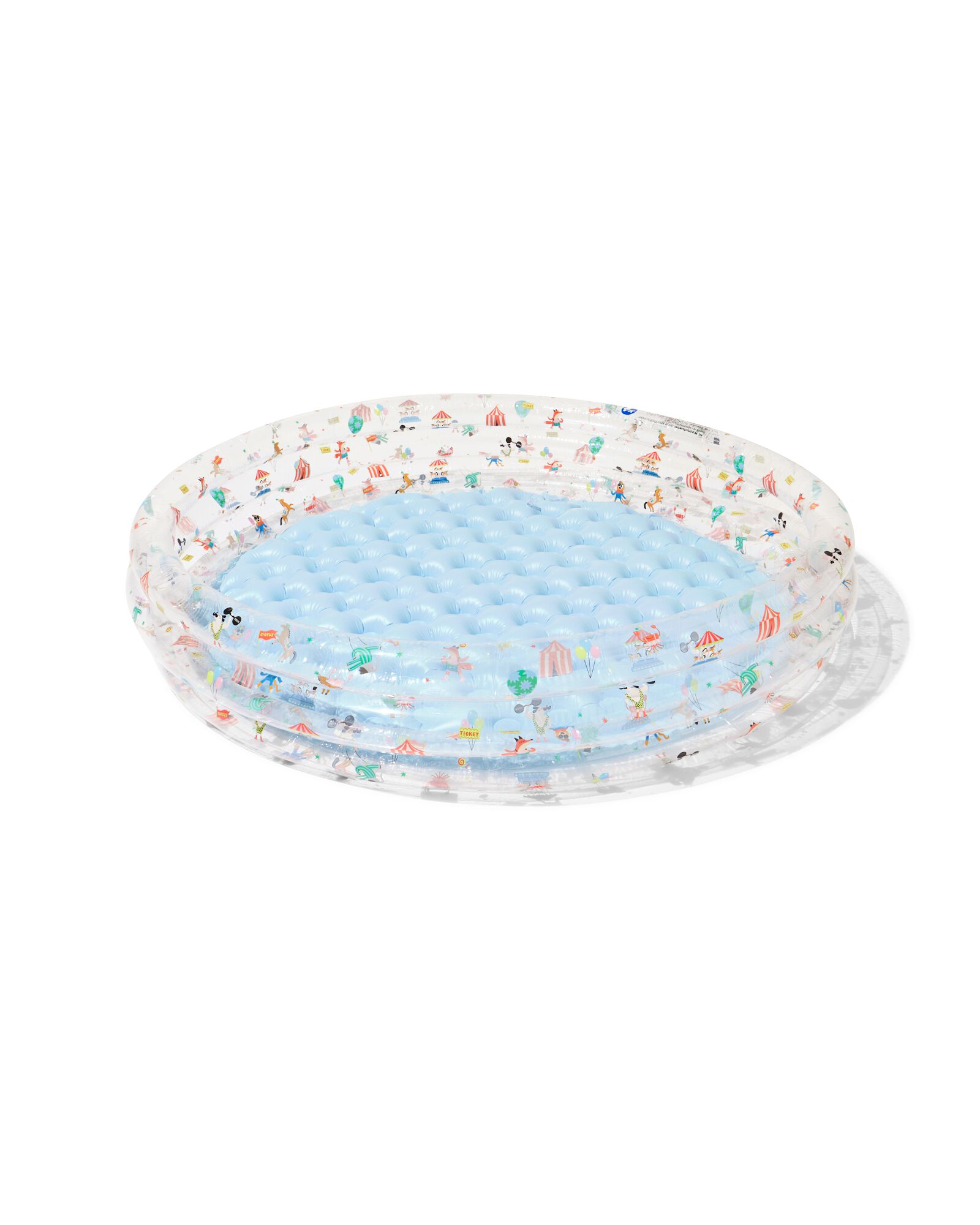 piscine enfant gonflable avec fond gonflable et bouchon de vidange &Oslash; 150 cm - 15800082 - HEMA