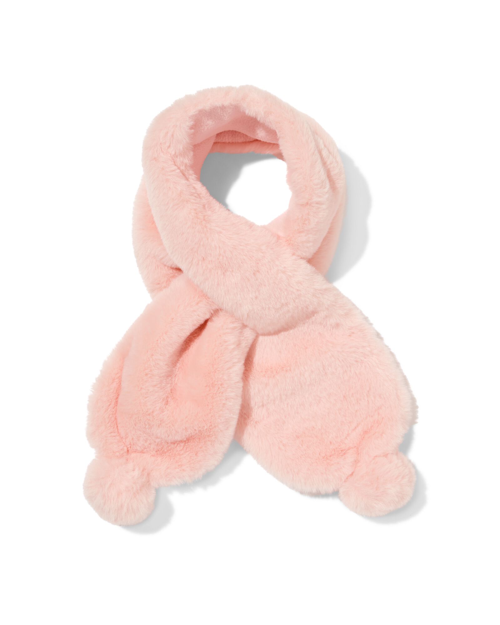 babysjaal pompon roze - 33200362 - HEMA