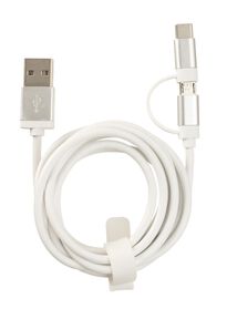 câble chargeur micro-USB et de type C - 39630062 - HEMA