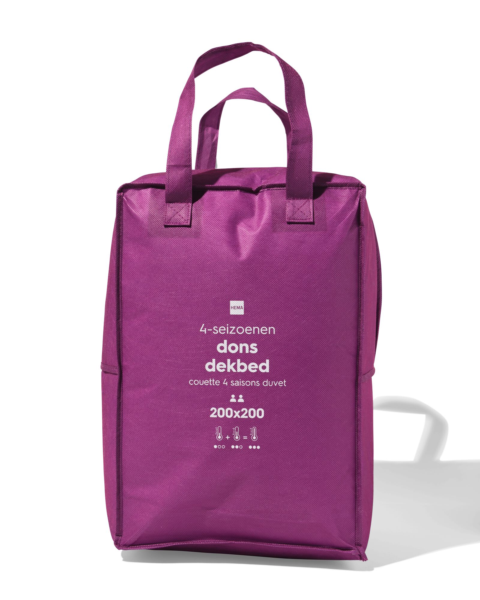 couette 200x200 duvet recycl&eacute; 4 saisons - 5590020 - HEMA
