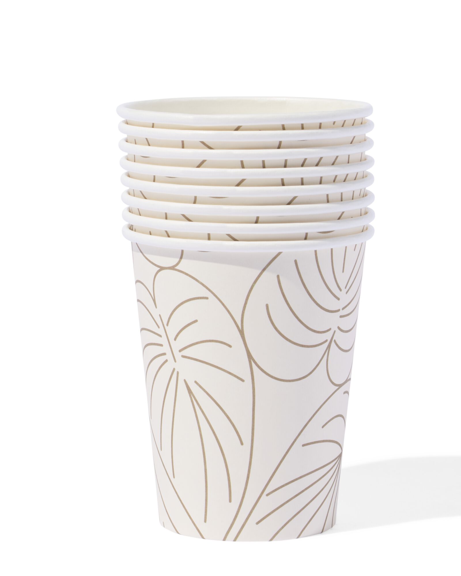 gobelet botanique lot de 8 - 14250065 - HEMA