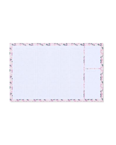 sous-main papier fleurs  - 14102315 - HEMA