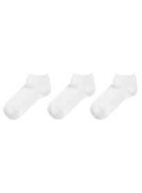 3 paires de chaussettes de sport blanc blanc - 1000002089 - HEMA