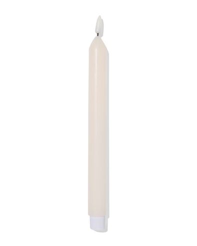 bougie longue led ⌀2,3x29 cm ivoire - 13550138 - HEMA