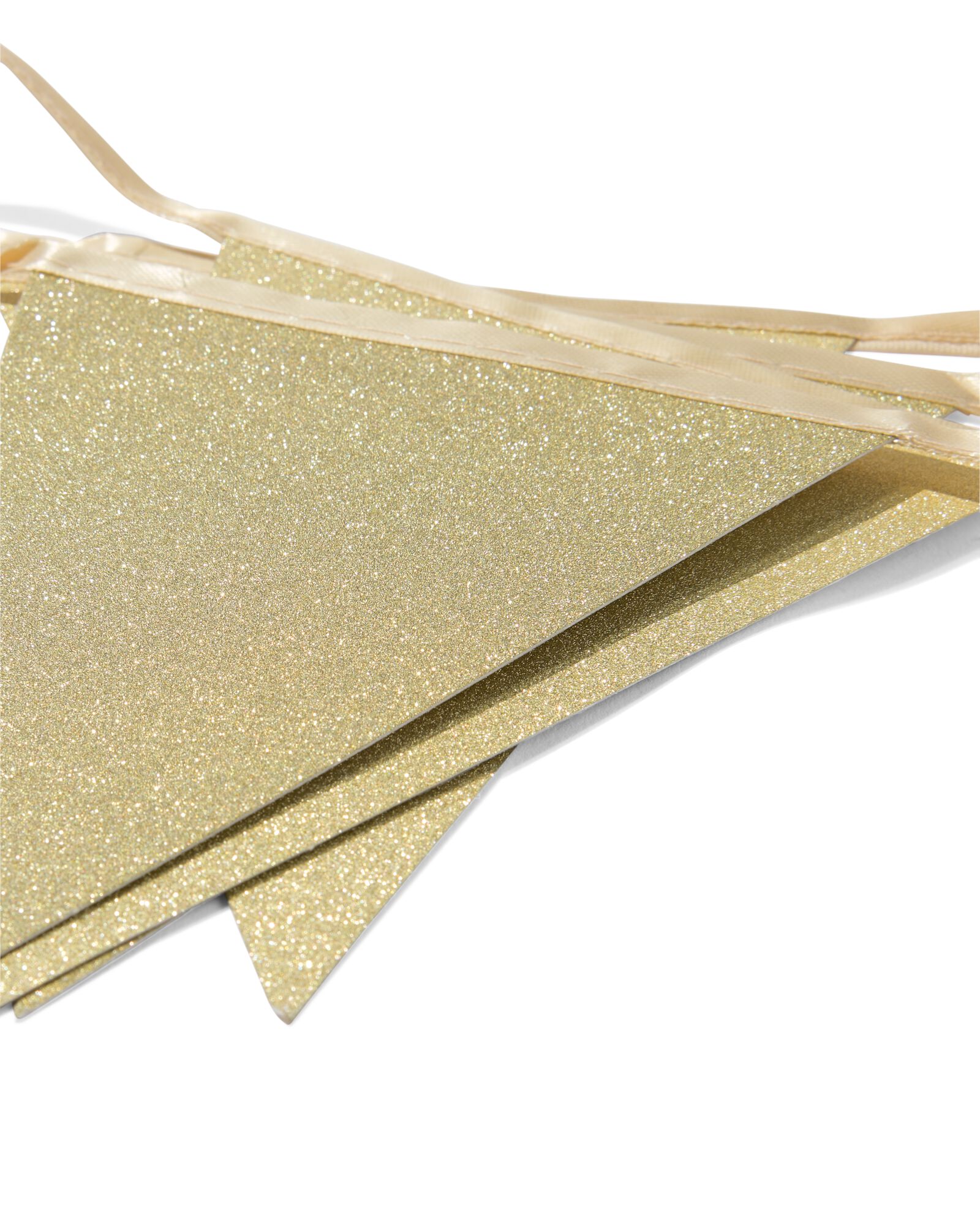 guirlande de fanions carton dor&eacute; 4m - 14280215 - HEMA