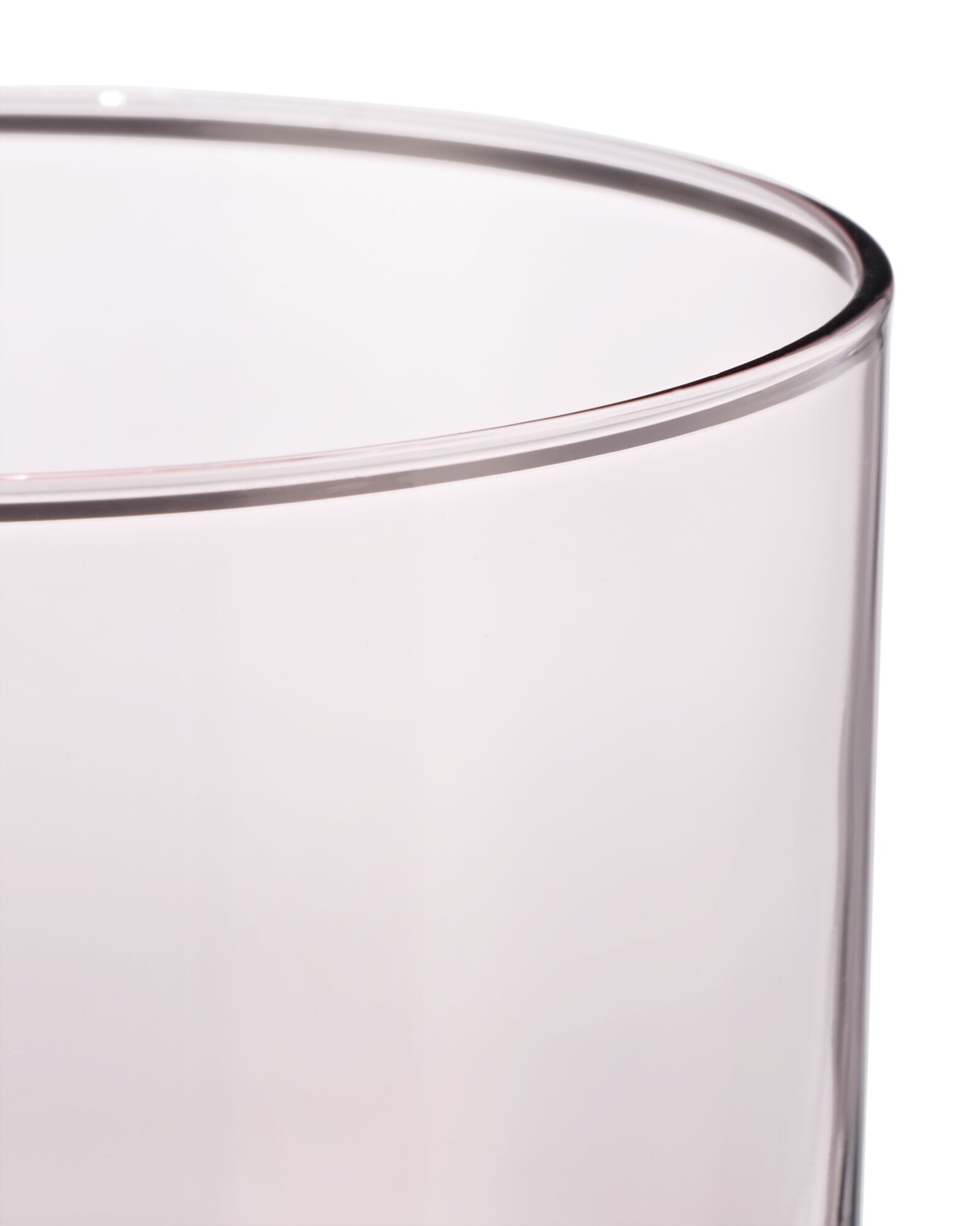 waterglas 300ml glas bordeauxrood - 9401163 - HEMA