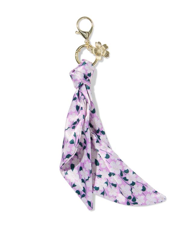 sleutelhanger met sjaaltje 24cm - 60100523 - HEMA