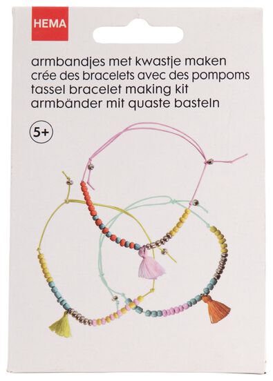 faire des bracelets avec pompon - 15950016 - HEMA