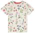 Baby-T-Shirt, Blumen eierschalenfarben - 1000023451 - HEMA