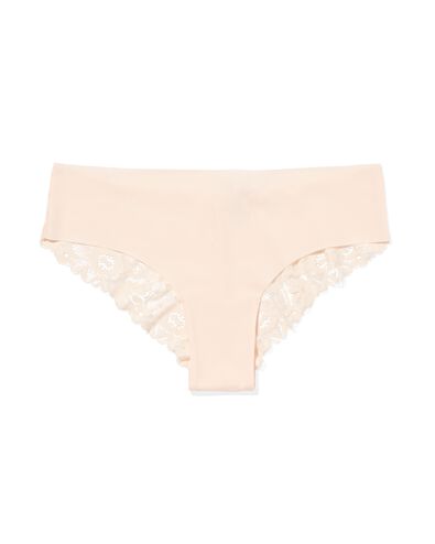 dames brazilian micro met kant lichtroze - 19690708LIGHTPINK - HEMA