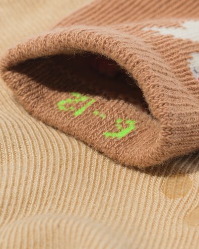 Babysocken mit G&auml;nsen &ndash; 5 Paar braun - 4731000BROWN - HEMA
