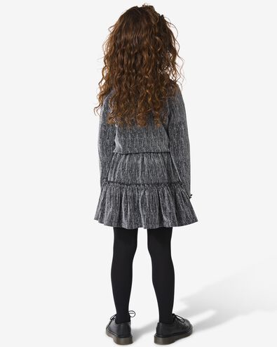 kinderrok glitter zwart - 30835454BLACK - HEMA