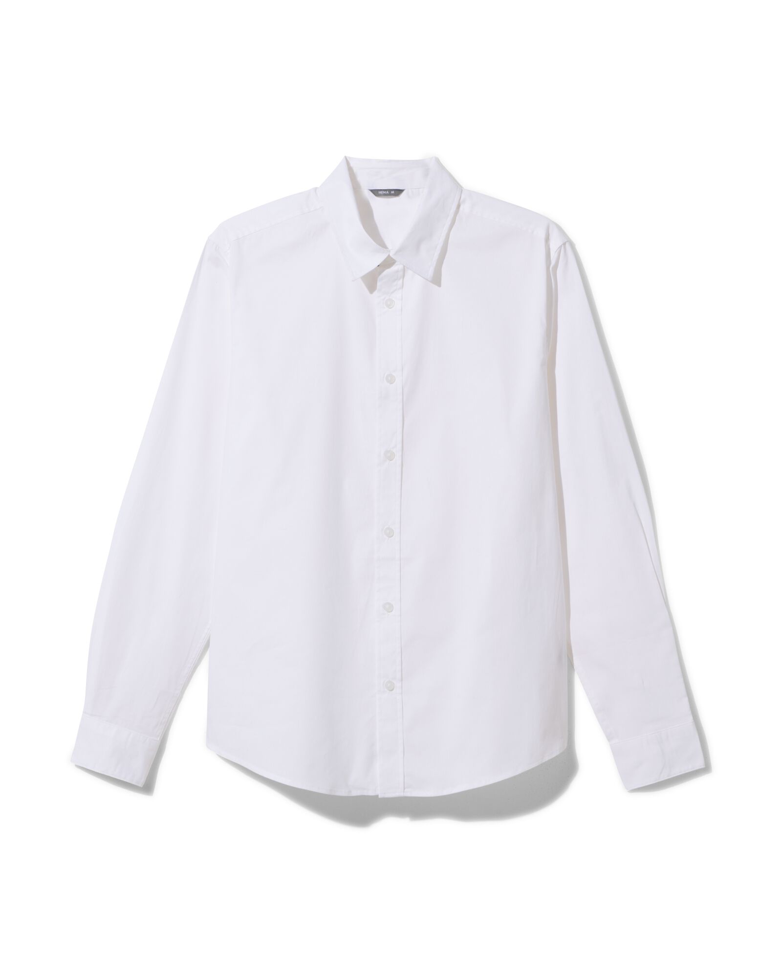hema chemise homme coton avec stretch blanc (blanc)