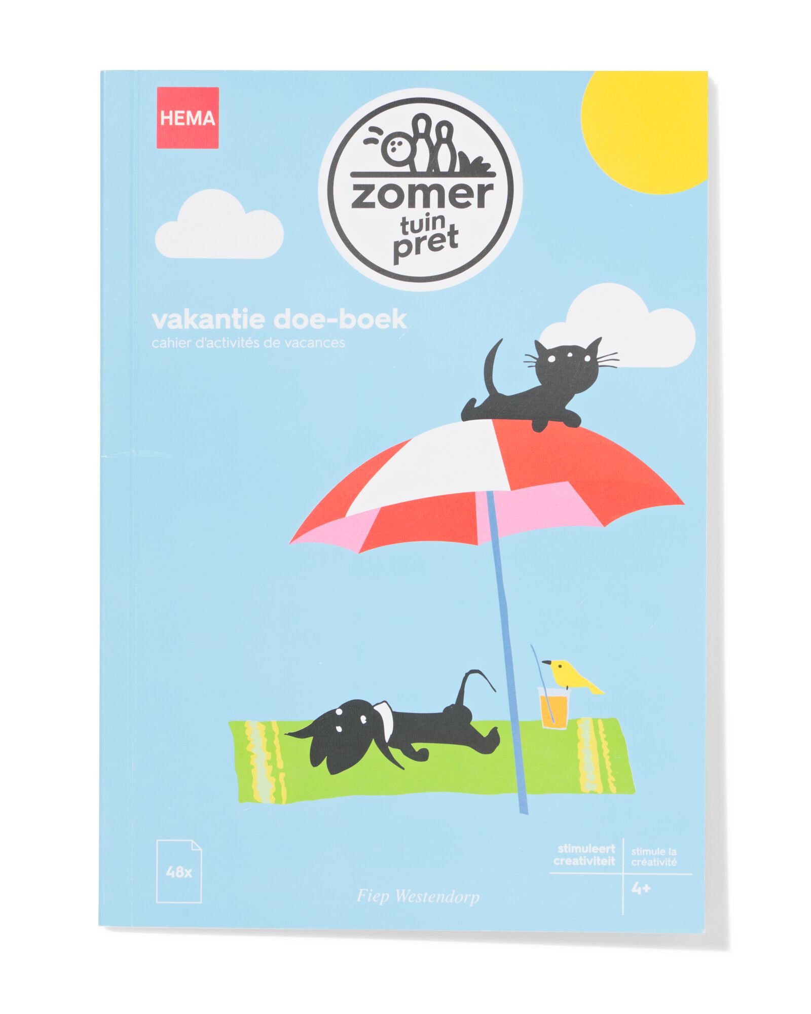 livre d'activit&eacute;s Takkie et Siepie 21x14cm - 15800163 - HEMA