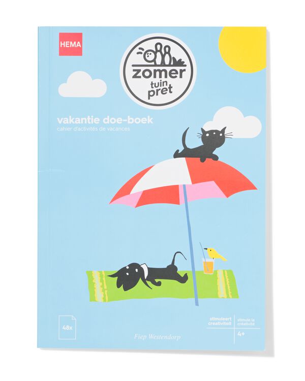 livre d'activit&eacute;s Takkie et Siepie 21x14cm - 15800163 - HEMA