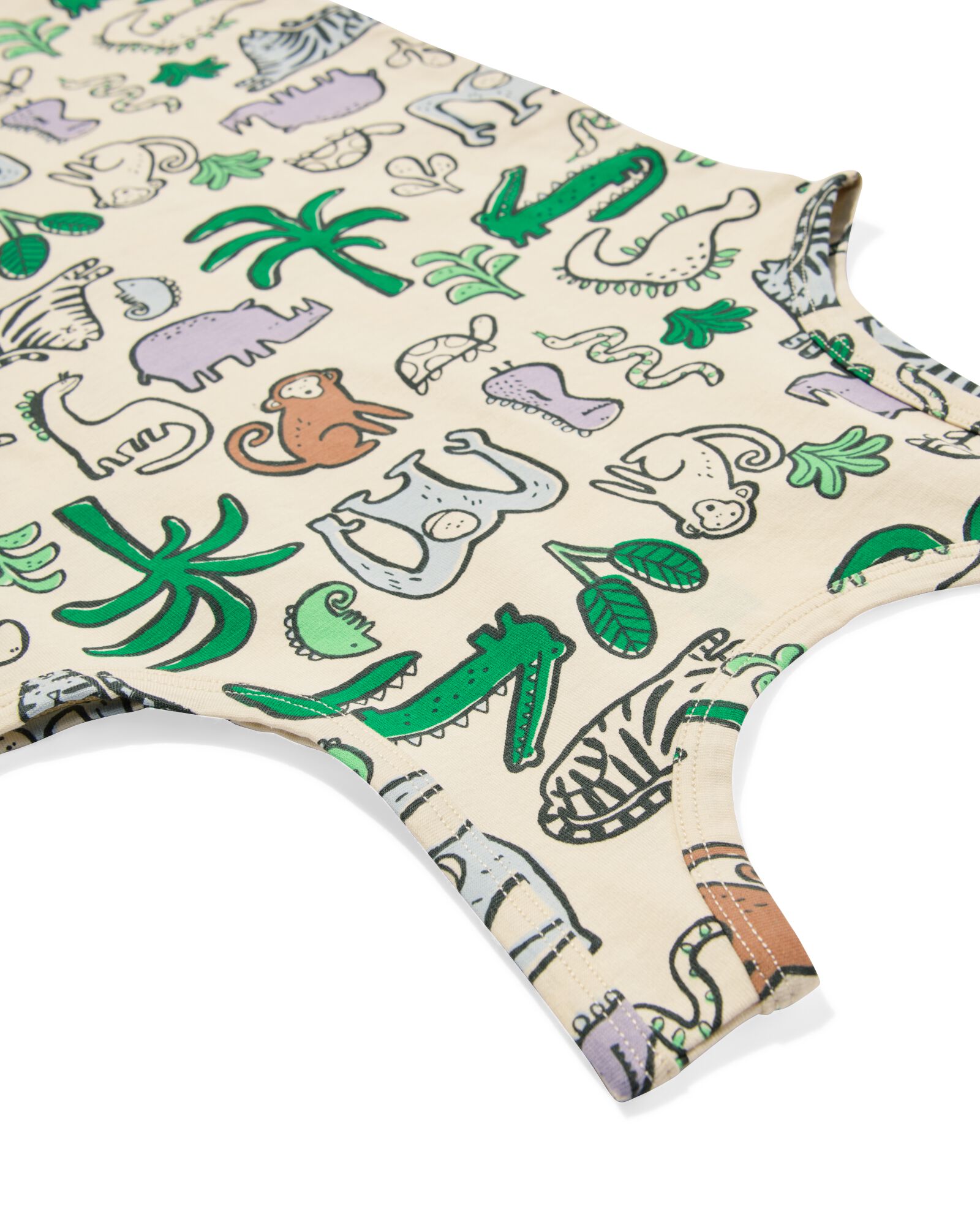 kinderhemden jungle - 2 stuks lichtblauw - 19270170LIGHTBLUE - HEMA