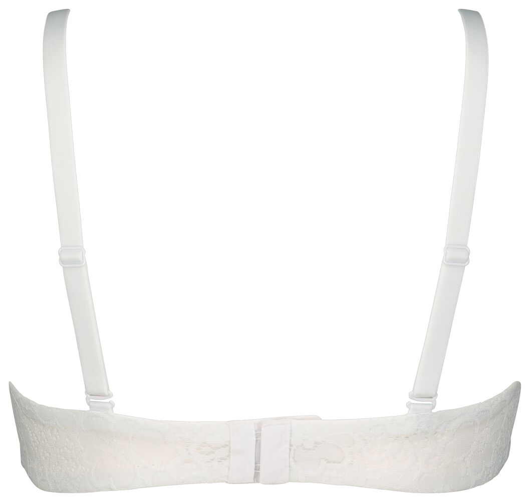 soutien-gorge préformé en dentelle - sans armatures blanc blanc - 1000022916 - HEMA